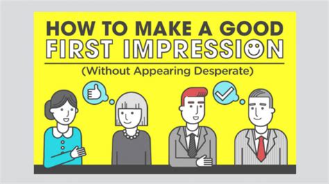 How to Make a Great First Impression in 30 Seconds or Less - Small ...