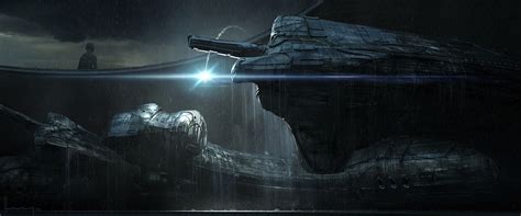 Wayne Haag shares remarkable Alien: Covenant concept art online!