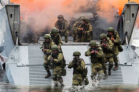 Russian Marines Exercise In Gulf Of Finland | Joint Forces News