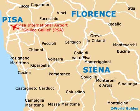 Map of Florence Airport (FLR): Orientation and Maps for FLR Florence ...