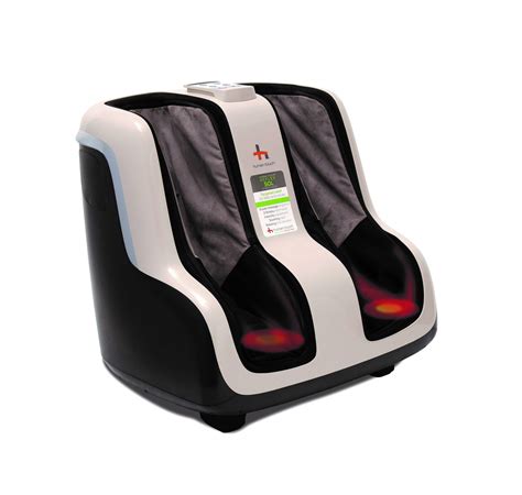 Human Touch Reflex SOL Foot & Calf Massager w/ Heat - Plantar Fasciitis Relief + Circulation ...