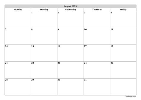 August 2023 Free Printable Calendars And Planners, PDF, 53% OFF