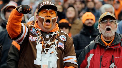 CLEVELAND — One sign noticeably hung in a FirstEnergy Stadium end zone ...