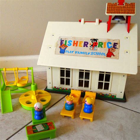 Fisher Price School House. Play Set. 1970s | Etsy