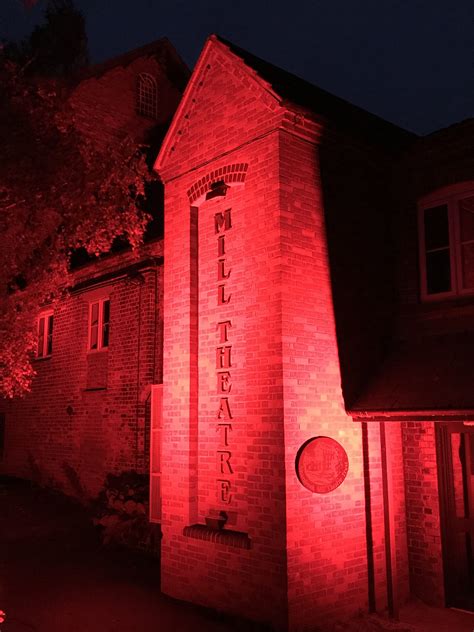 Light it in Red – Sharnbrook Mill Theatre stands in solidarity – Sharnbrook Mill Theatre