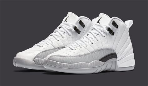 Air Jordan XII 12 White/Grey-Black | Sole Collector