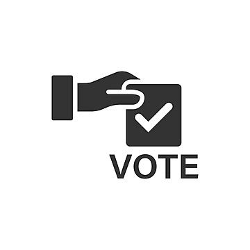 The Hand That Vote The Ballot Vector Flat Ballot Box Sign Vector, Flat, Ballot Box, Sign PNG and ...