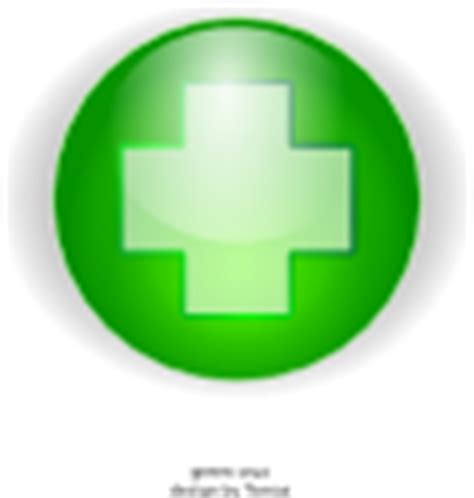 Green Cross clip art (115558) Free SVG Download / 4 Vector