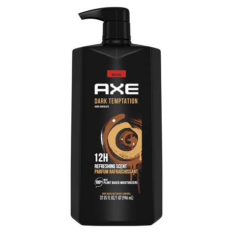 Dark Temptation Body Wash Pump Dark Chocolate Scent | AXE