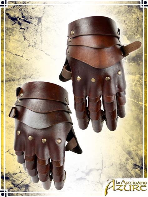 Articulated Gauntlets Leather Armor for LARP and Cosplay - Etsy