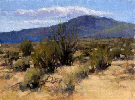 Plein Air Painting in the California Desert | Kathy O'Leary's Artspan Blog