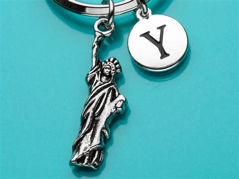 Statue of Liberty Keychain Statue of Liberty Key Ring New