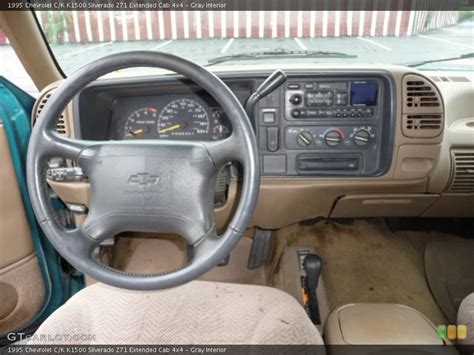 Gray Interior Dashboard for the 1995 Chevrolet C/K K1500 Silverado Z71 ...