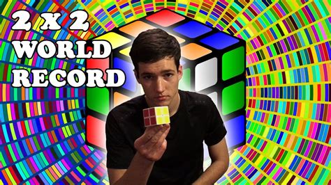 WORLD RECORD Rubik's Cube 2x2 solve??? - YouTube