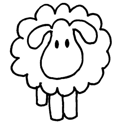 Free Sheep Clipart Pictures - Clipartix | Sheep outline, Sheep drawing ...