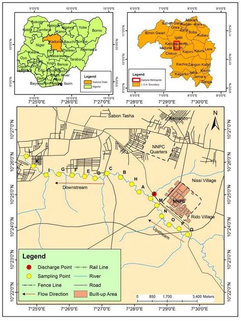 Map of the study area Source: Department of Geography, Nasarawa State ...