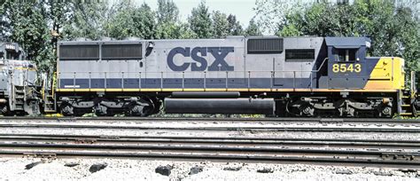 CSX EMD SD50 locomotive # 8543, the fifth engine in a lash… | Flickr