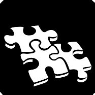 Icon Puzzle Pieces - I Am Decals