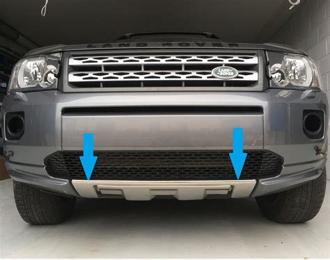 Stainless steel front bumper skid plate Land Rover Freelander 2 2011 accessories