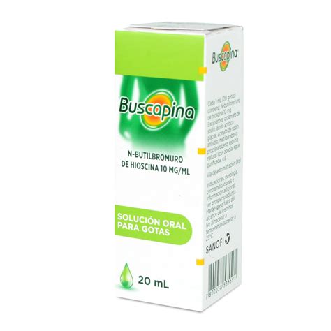 Buscapina Escopolamina 10 mg Gotas 20 mL | Cruz Verde