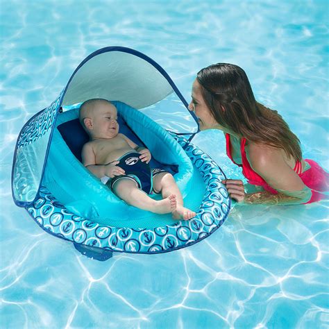 Baby Float With Canopy / SwimWays Baby Spring Float Activity Center ...