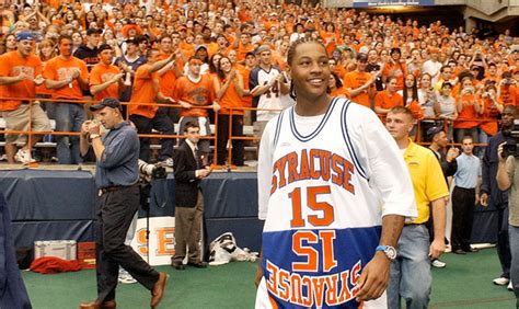 Carmelo Anthony to Have His Jersey Retire by Syracuse