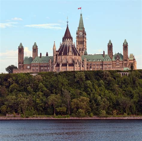 Ottawa’s Parliament Hill as seen from the Ottawa River » Labelle Photo