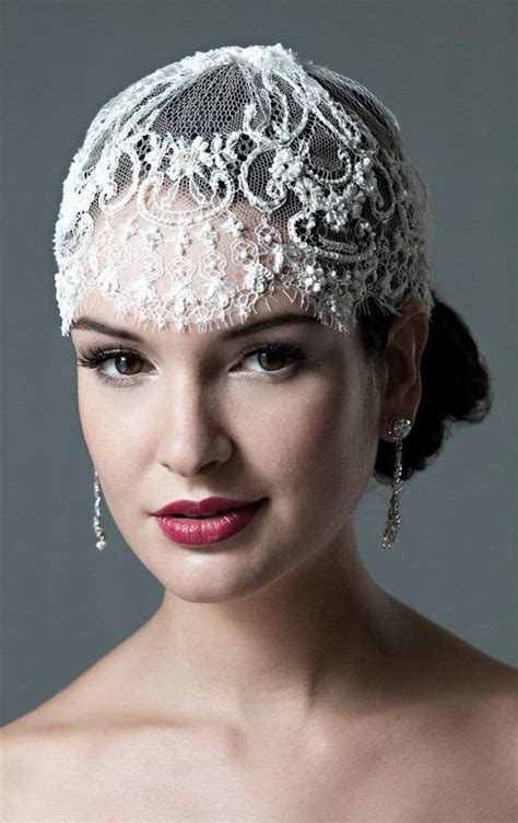 cage veil (5) | Lace headpiece, Wedding headpiece, Lace weddings