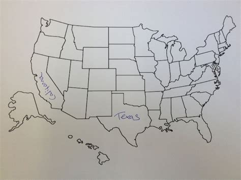 United States Outline Drawing at GetDrawings | Free download