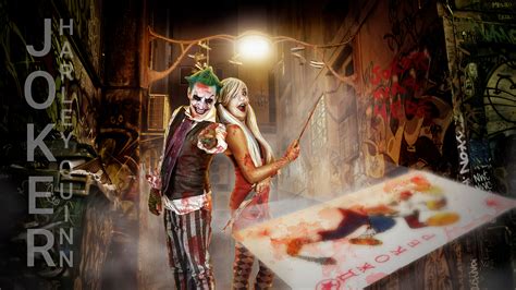 Joker And Harley Quinn Cosplay Photography 4k Wallpaper,HD Superheroes Wallpapers,4k Wallpapers ...