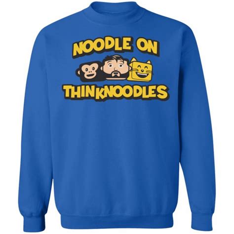 Thinknoodles Merch Noodle On Emoji Tee Shirt - Merchip8