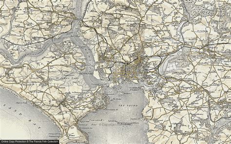 Old Maps of Stonehouse, Devon - Francis Frith