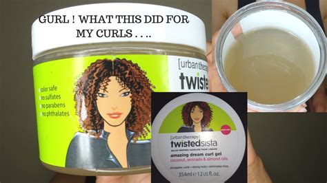 Twisted Sista Amazing Dream Curl Gel Natural Hair Product Review | Euniycemari - YouTube