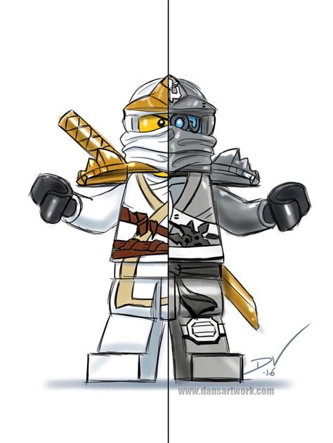 Ninjago Drawing Zane at GetDrawings | Free download