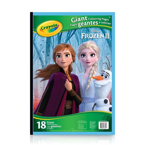 Crayola Giant Coloring Pages Frozen