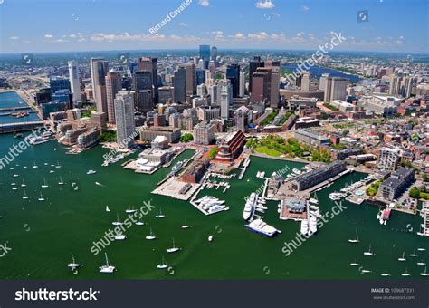 Aerial View Boston Ma Usa Stock Photo 109687331 | Shutterstock