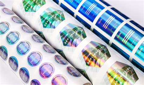 Holographic labels | Custom holographic stickers in the UK