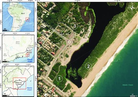 Geographic location map of the study area showing the municipality of ...