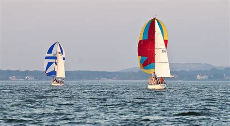 Spinnaker Sailing Photograph by Alida Thorpe - Fine Art America