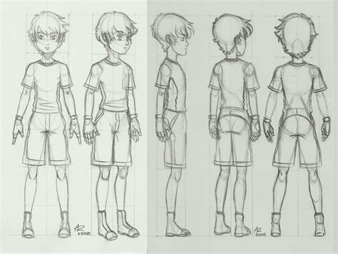 Character turnaround by aleru-92 | Character turnaround, Character design sketches, Cartoon ...