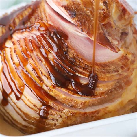 Easy Honey Glaze for Ham - The Carefree Kitchen