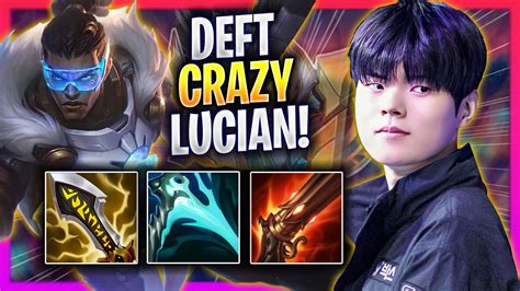 DEFT IS SO CRAZY WITH LUCIAN! - KT Deft Plays Lucian ADC vs Aphelios! | Season 2024 - YouTube