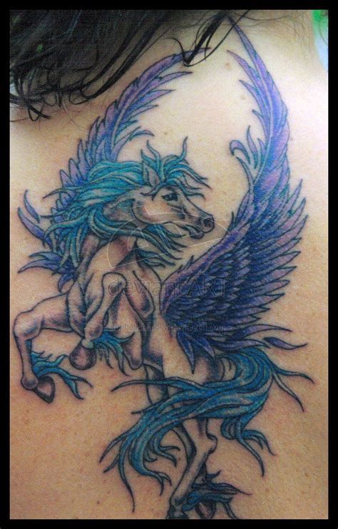 Pegasus tattoo by hellcatmolly on DeviantArt | Pegasus tattoo, Picture ...