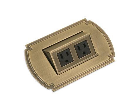 PCS43T/EE - Traditional Flip-Up Grommet features two electrical outlets. 6 ft. electrical cord ...