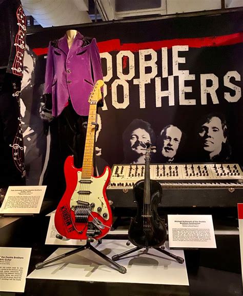 The Doobie Brothers display at the Rock & Roll Hall of Fame, Cleveland ...