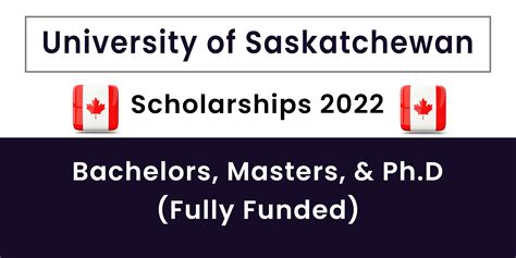 University Of Saskatchewan Scholarships In Canada 2023 (Fully Funded)