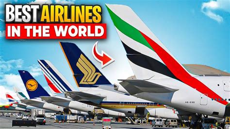 Top 10 Best Airlines In The World 2023 - YouTube