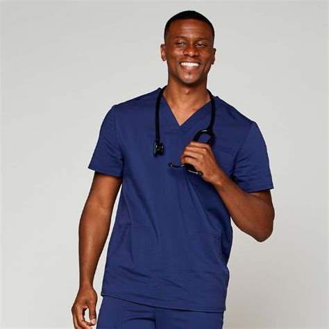 Scrubology Core Men's V-Neck Scrub Top | Work 'N Gear