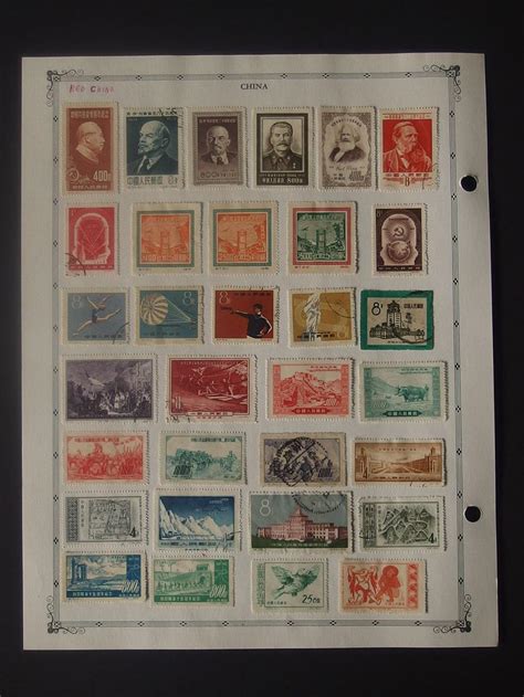 Lot - CHINESE STAMP COLLECTION