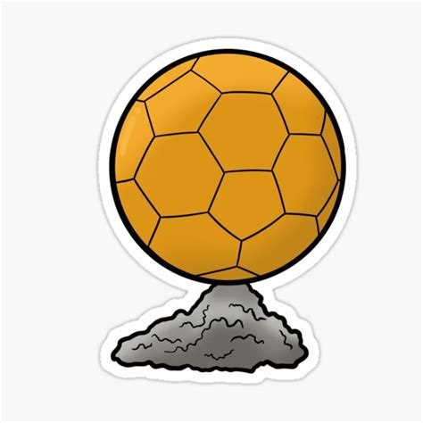 "Ballon D'Or " Sticker for Sale by ToxicRevenge | Redbubble